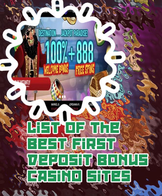 Best 1st deposit casino bonus