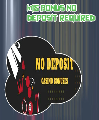 No deposit required casino bonus